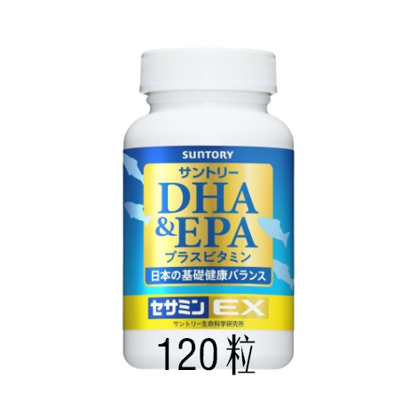 Suntory 魚油 DHA＆EPA+芝麻明E 120粒/240粒