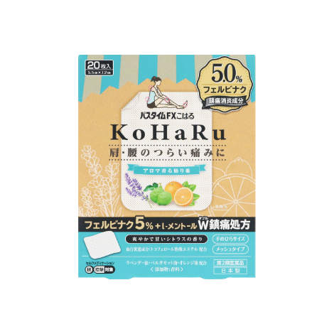 KoHaRu 花果香酸痛消炎貼布 20片